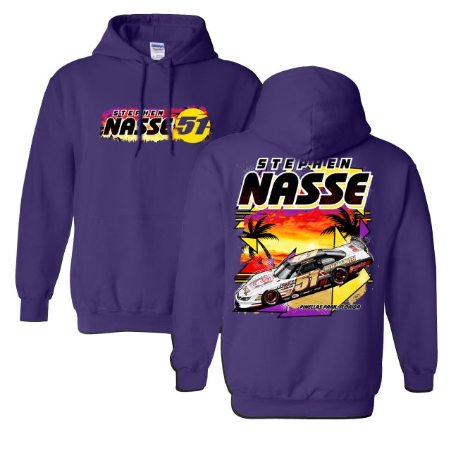 Stephen Nasse Racing Snowball Derby Hoodie In Purple 2023